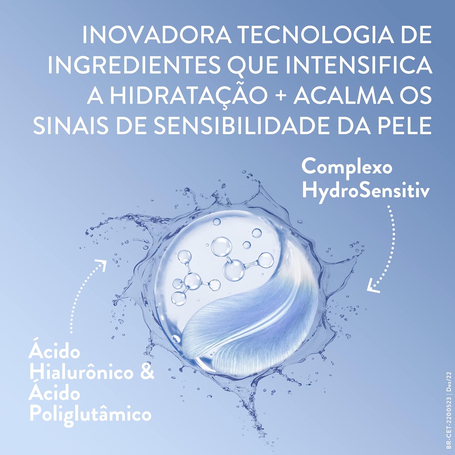 Cetaphil Optimal Hydration Water Gel Hidratante Com Ácido Hialurônico 48g - Imagem 3