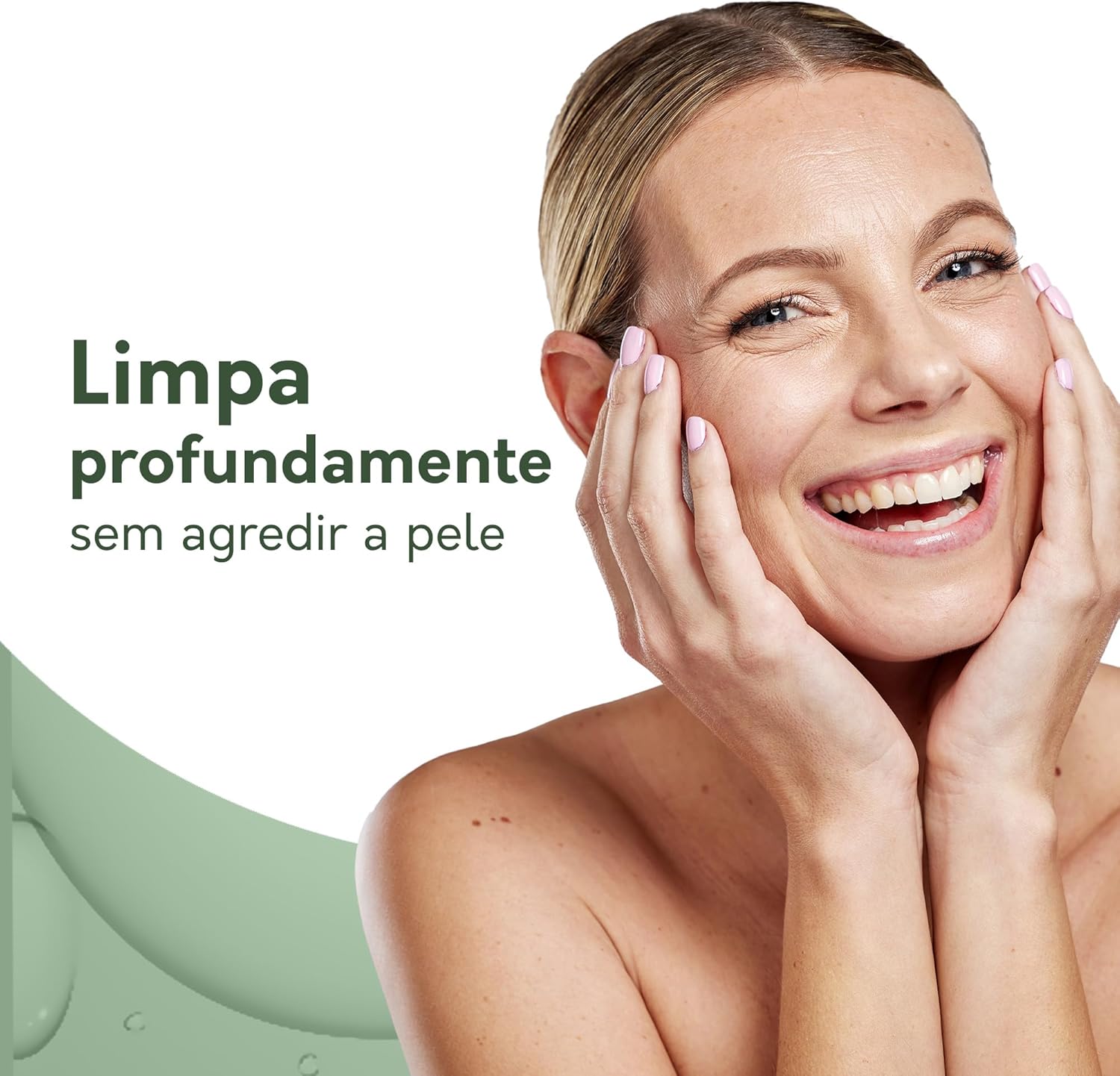 Mantecorp - Sabonete Líquido Facial Higienizador Glycare - Limpeza que Não Resseca a Pele, Promove Textura Macia e Agradável, Limpa e Hidrata - 300ml - Imagem 4