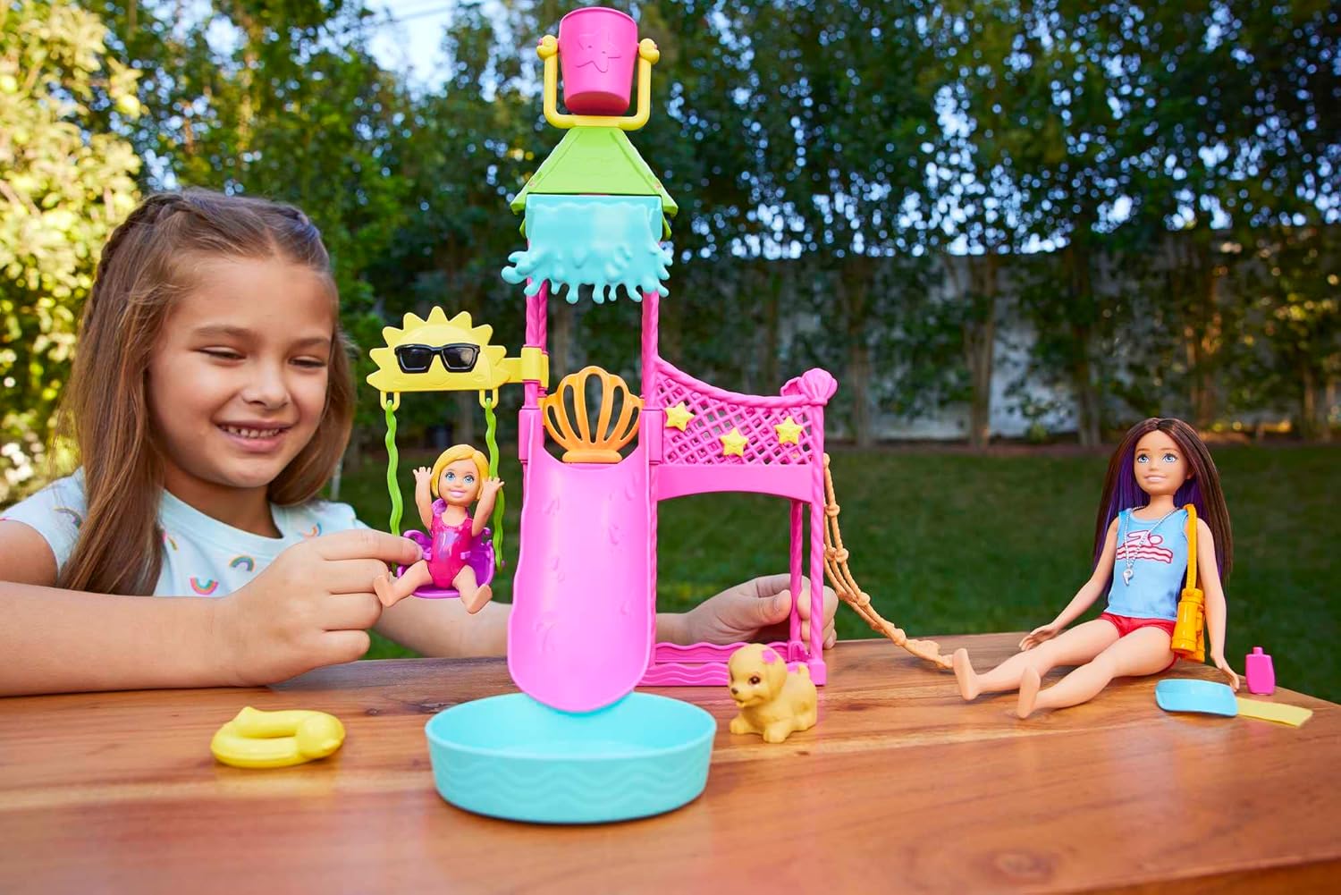 Barbie Conjunto de Brinquedo Skipper Parque aquático - Imagem 2