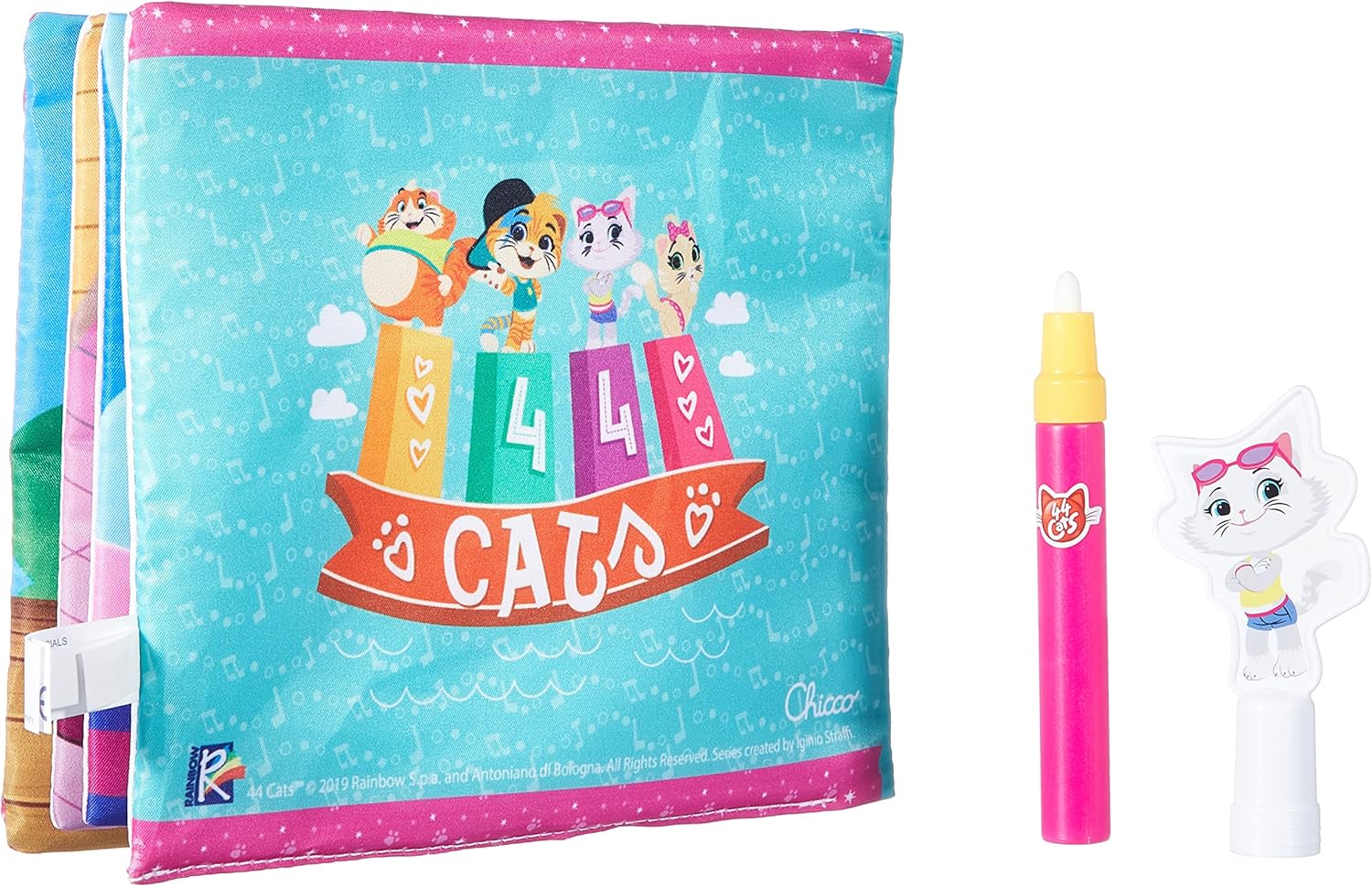Chicco Livro De Colorir Do Milady Dos 44 Gatos Colorido - Imagem 2