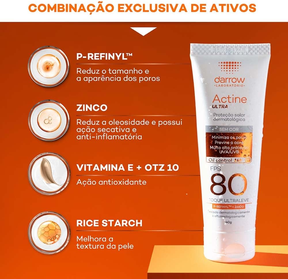 Darrow Actine - Protetor Solar Ultra Fps80 - Imagem 8