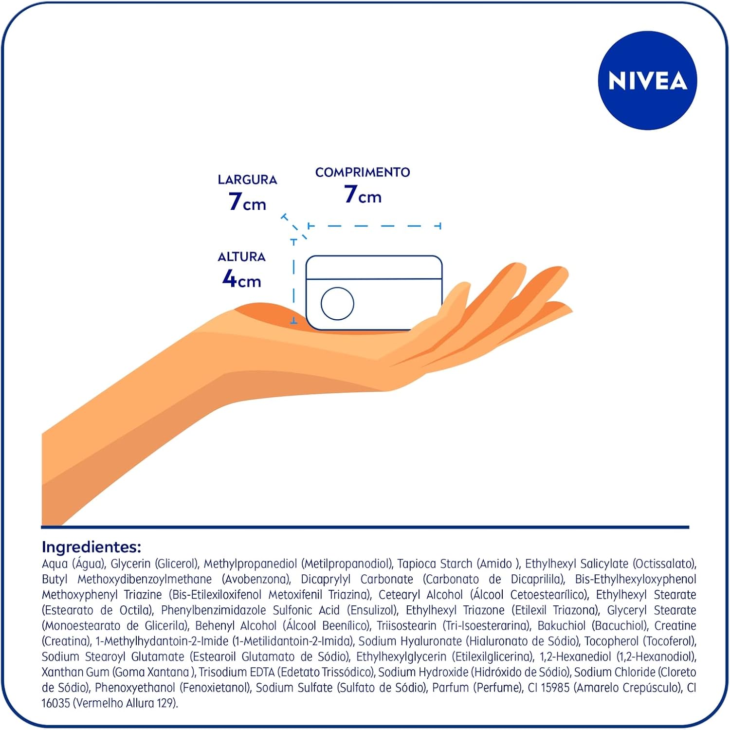 NIVEA Creme Facial Antissinais Cellular Lift Dia FPS 30 50ml - Imagem 7