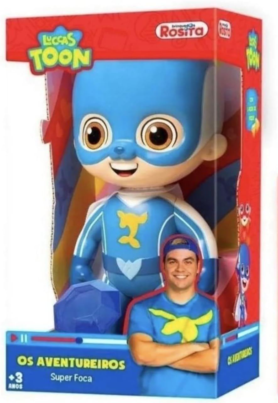 Boneco Aventureiros Super Foca, Rosita, Multicor - Imagem 4