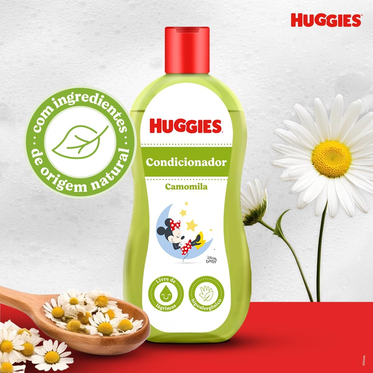 HUGGIES Condicionador Infantil Huggies Chá De Camomila - 200Ml - Imagem 2