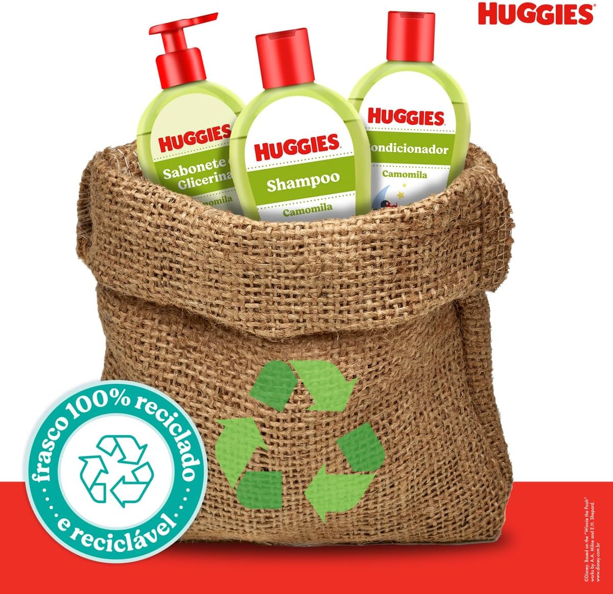 HUGGIES Condicionador Infantil Huggies Chá De Camomila - 200Ml - Imagem 4