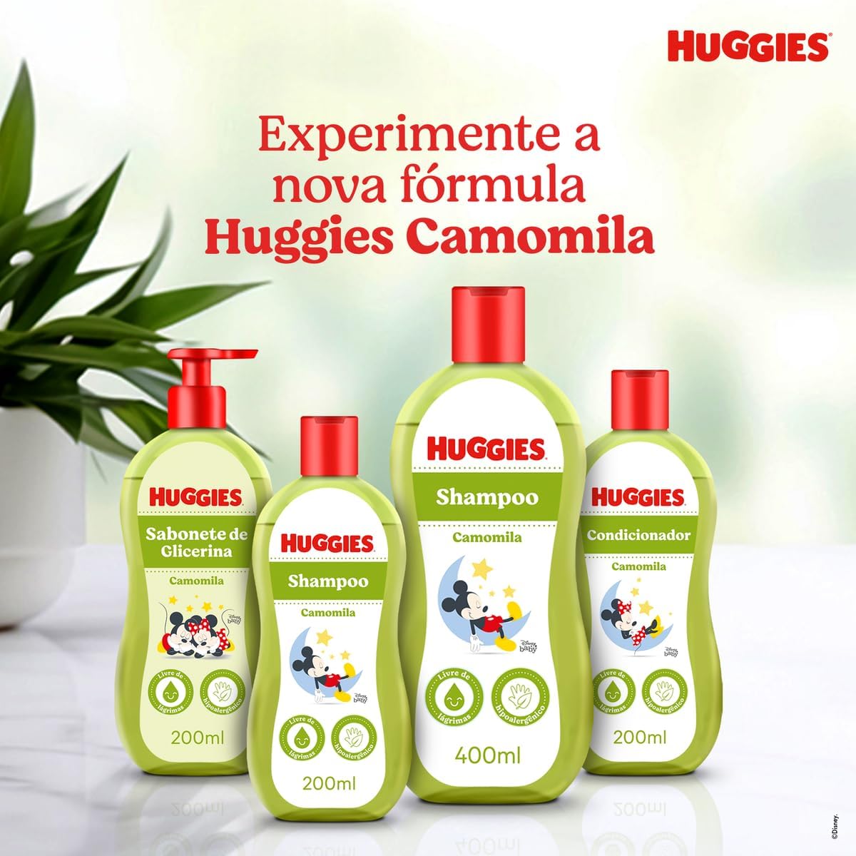 HUGGIES Condicionador Infantil Huggies Chá De Camomila - 200Ml - Imagem 7