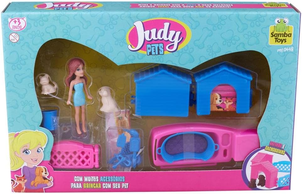 Boneca Judy Pets, Samba Toys - Imagem 7
