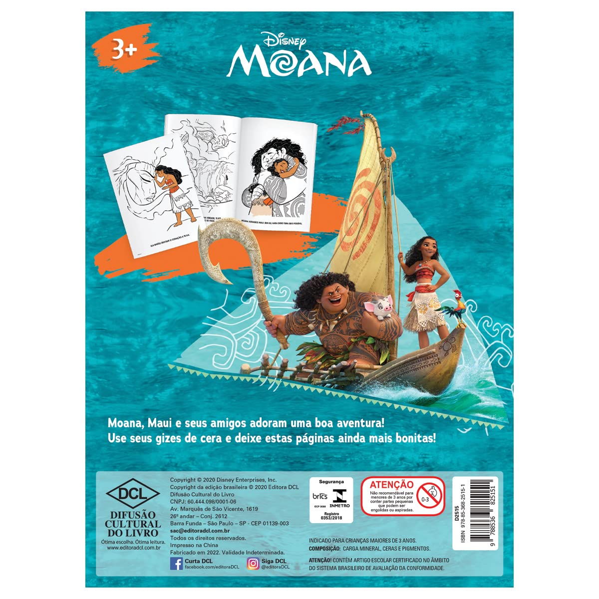 Disney - Cores - Moana - Imagem 2