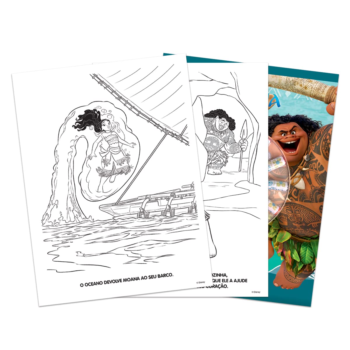 Disney - Cores - Moana - Imagem 3