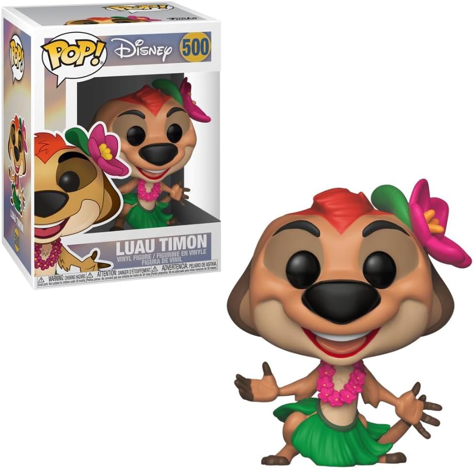 Boneco Funko Pop! Disney - O Rei Leão - Luau Timão