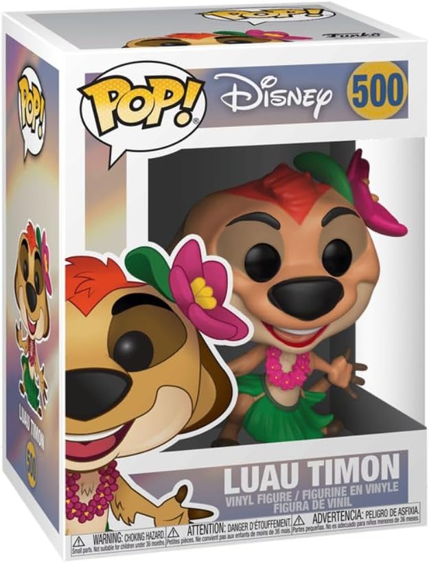 Boneco Funko Pop! Disney - O Rei Leão - Luau Timão - Imagem 3