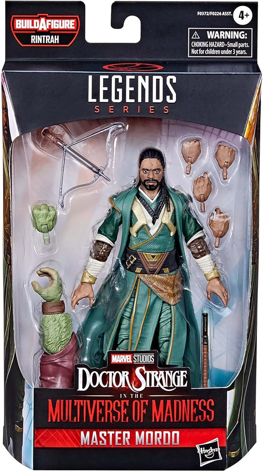 Boneco Marvel Legends Series Doutor Estranho Multiverse of Madness, Figura 15 cm - Master Mordo - F0372 - Hasbro - Imagem 6