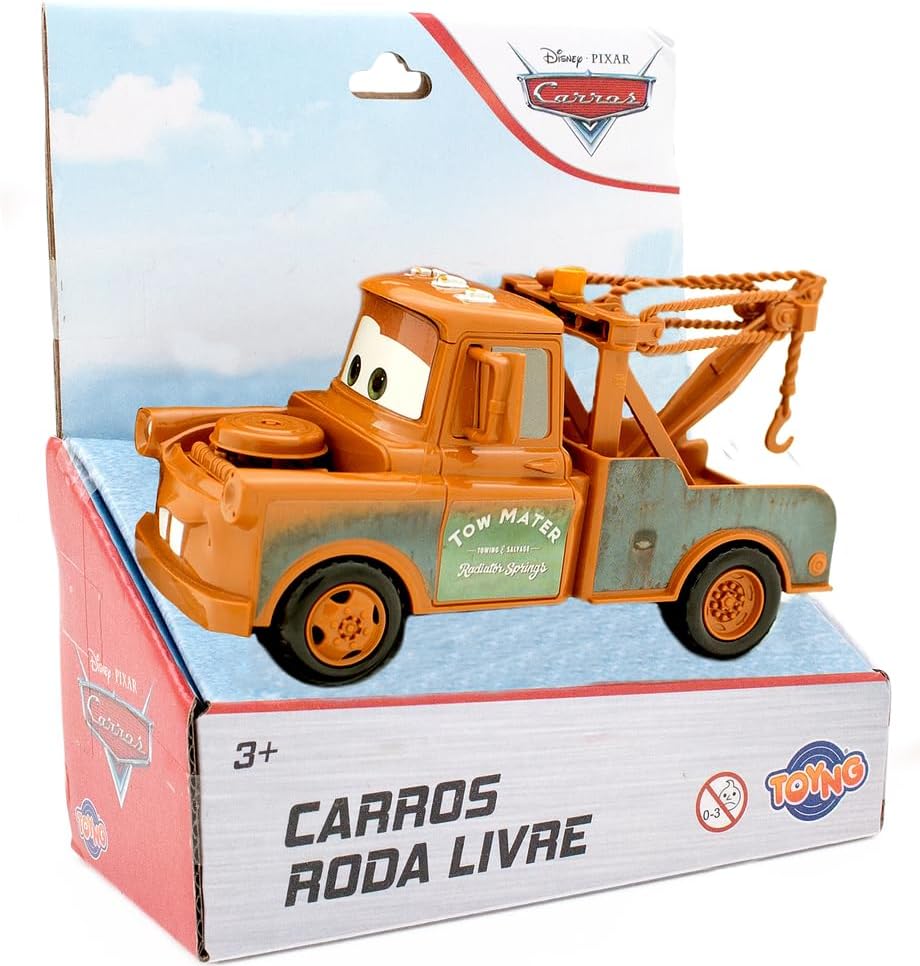 Carrinho Tow Mater Mate do Carros 13cm Original Toyng - Imagem 3