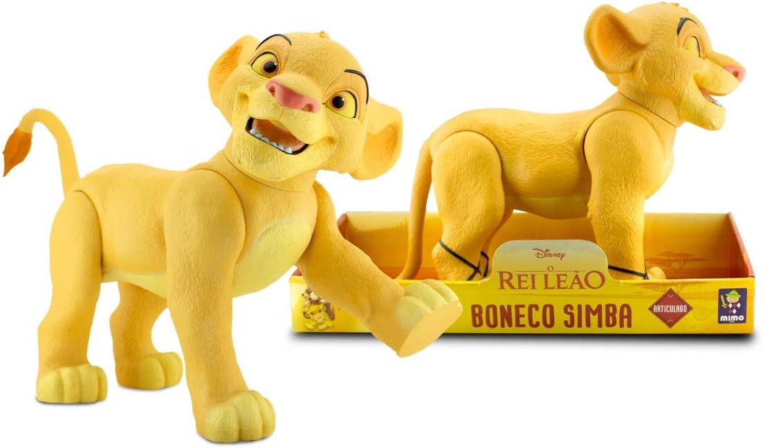 BONECO SIMBA GIGANTE 64 CM - DISNEY - MIMO BRINQUEDOS - Imagem 5