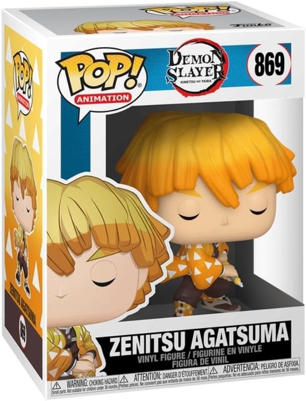 Boneco Funko Anime Demon Slayer Zenitsu - Imagem 2