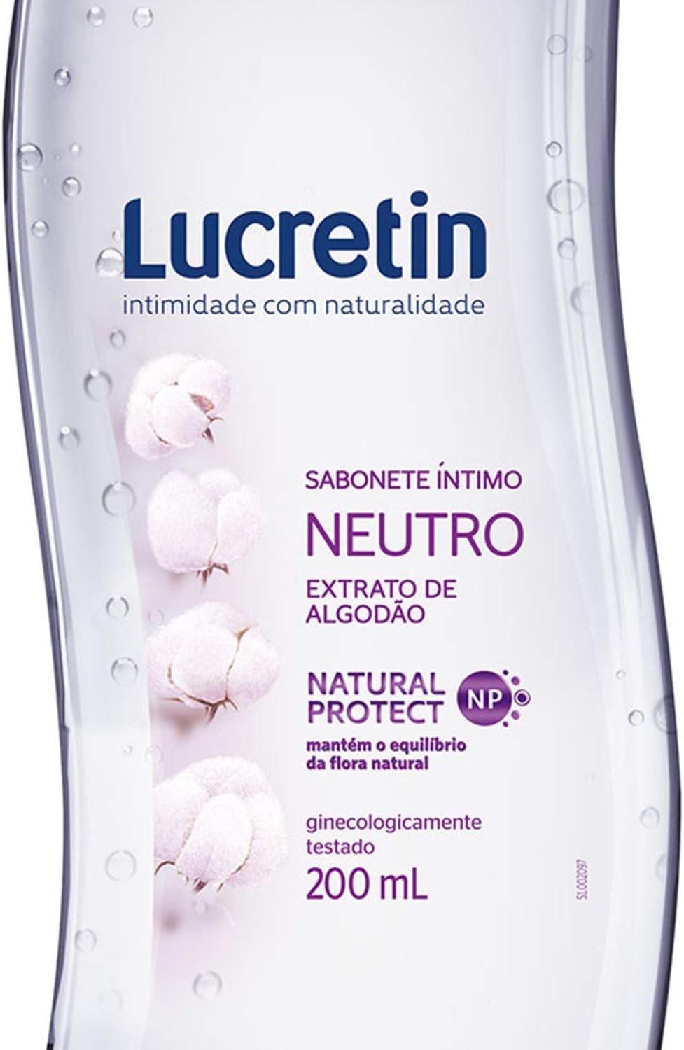 Lucretin Sabonete Líquido Íntimo Neutro 200Ml - Imagem 2