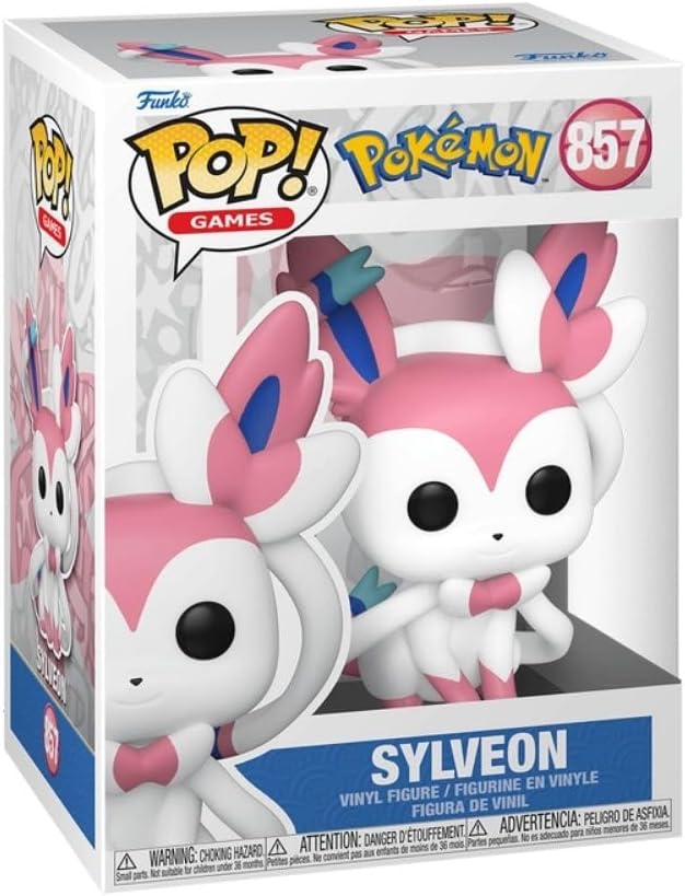 Boneco Funko POP Pokémon Sylveon - Candide - Imagem 3