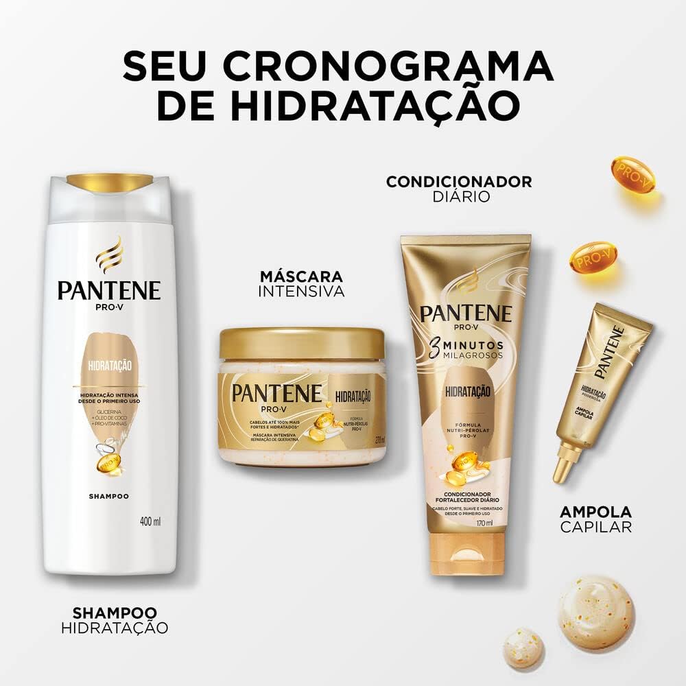 Condicionador 3 Minutos Milagrosos Pantene Hidratação - 170ml - Imagem 7