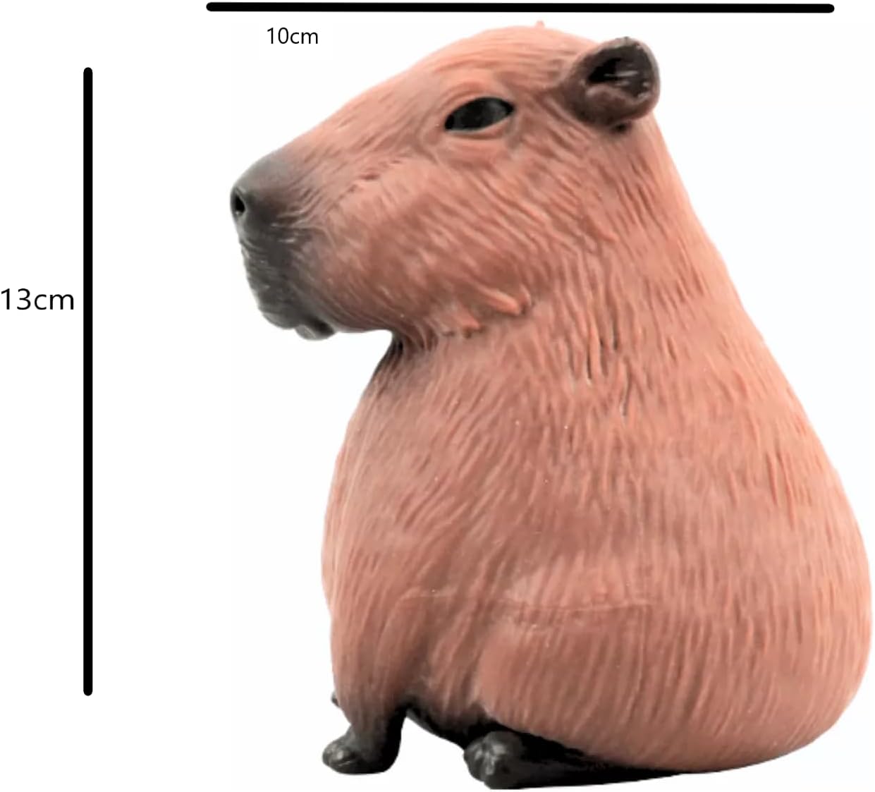 Capivara Grande Estica Esmaga Puxa Aperta AntiStres Squishy - Imagem 2