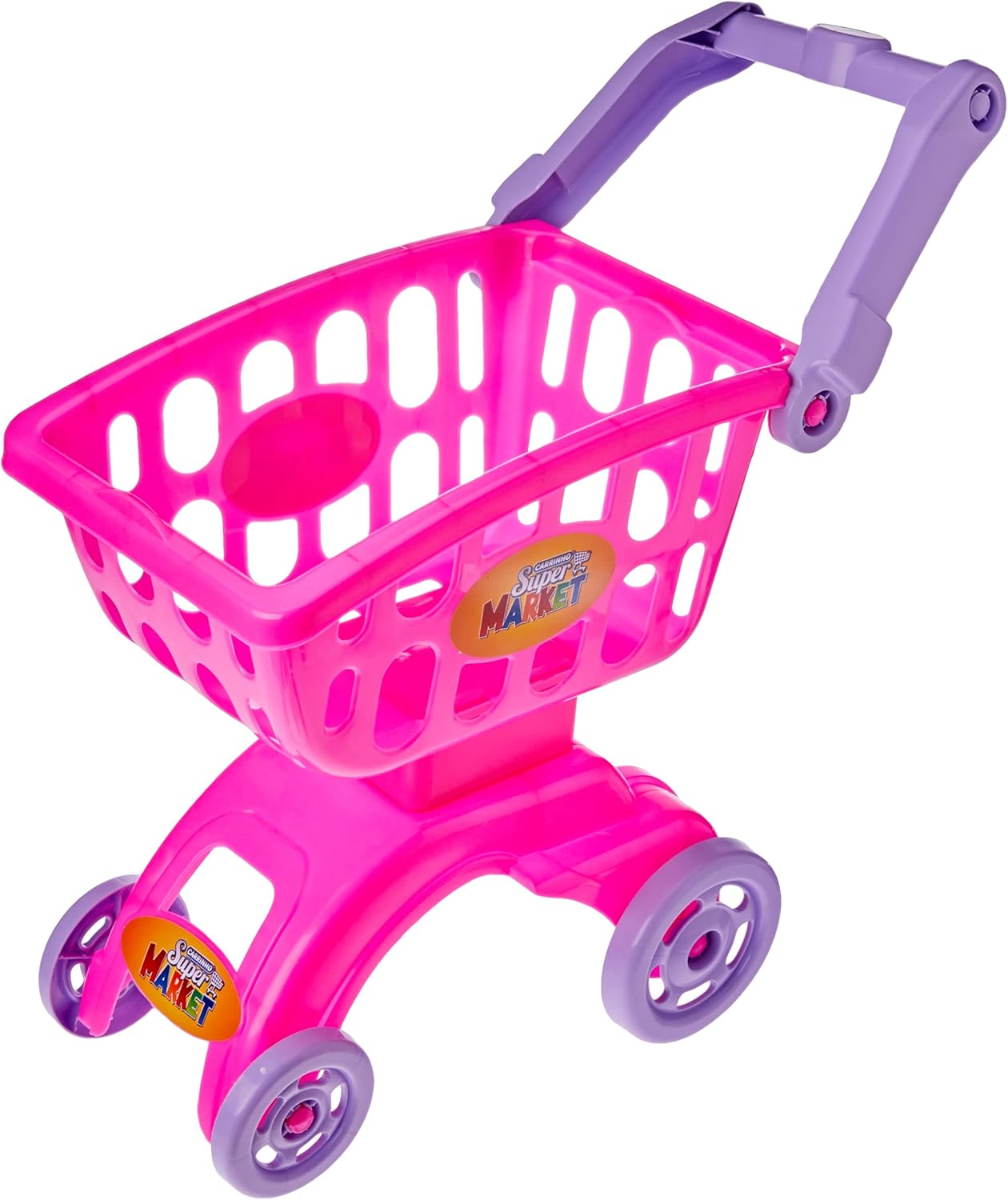 CARRINHO SUPER MARKET ROSA - Imagem 2