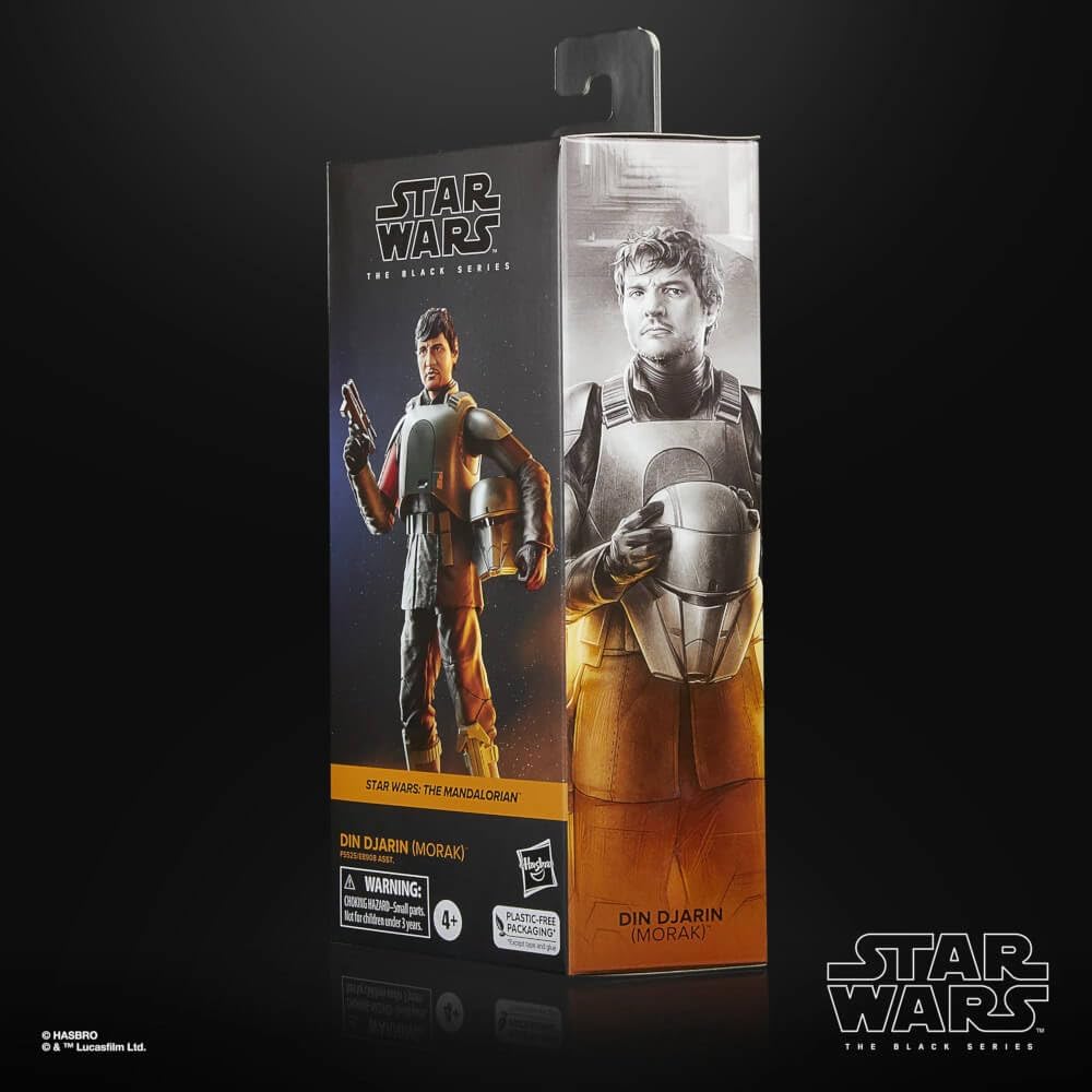 Boneco Star Wars The Black Series - Figura de 15 cm - Din Djarin - F5525 - Hasbro - Imagem 3