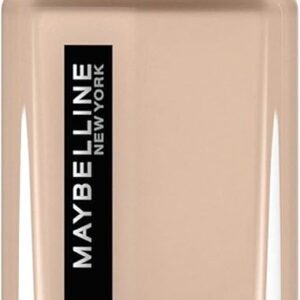 Maybelline NY Base Alta Cobertura Super Stay Active Wear Resistente ao Suor Alta Duração até 30h na Pele, Cor 120 Classic Ivory, 30ml