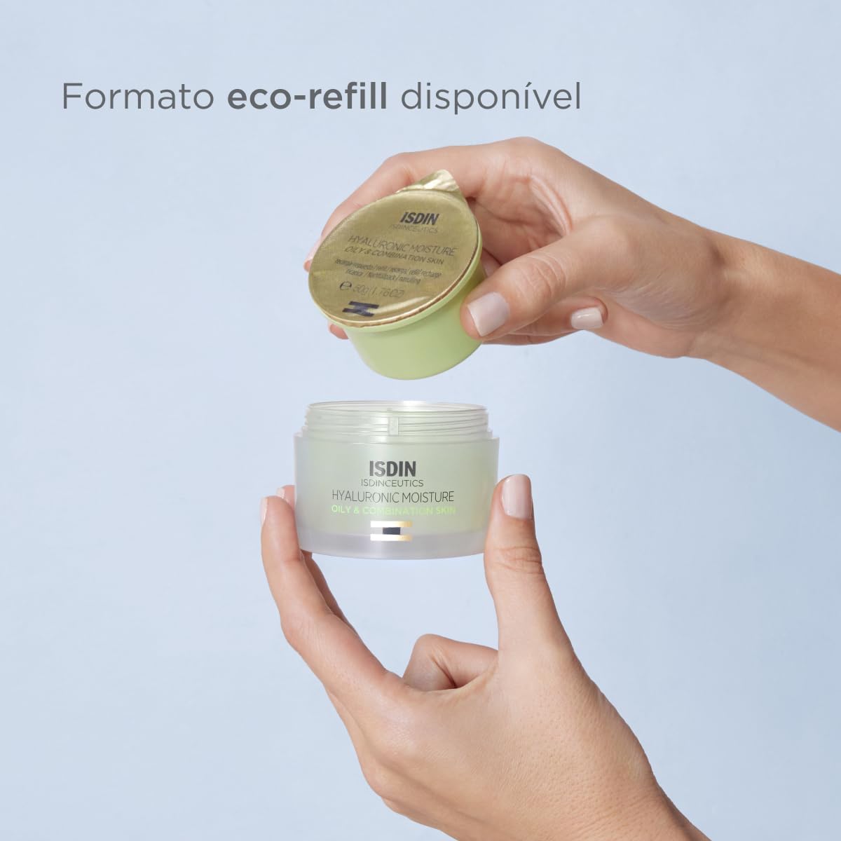 ISDIN Creme Anti-Idade para Pele Oleosa Isdinceutics Hyaluronic Moisture Oily Skin - 50g - Imagem 6