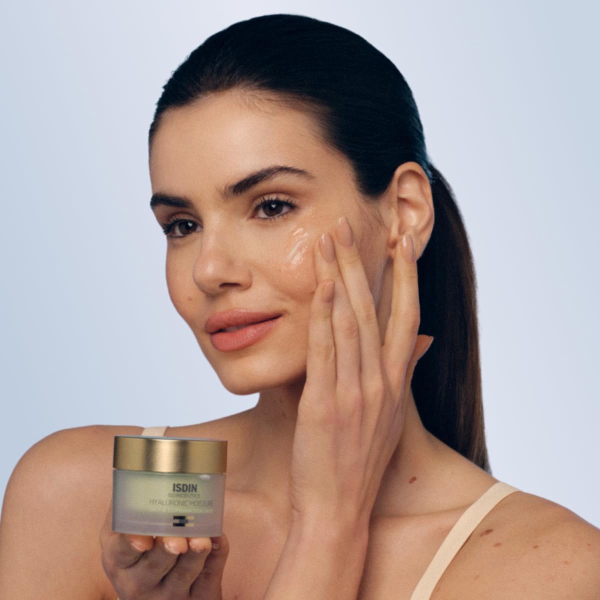 ISDIN Creme Anti-Idade para Pele Oleosa Isdinceutics Hyaluronic Moisture Oily Skin - 50g - Imagem 7