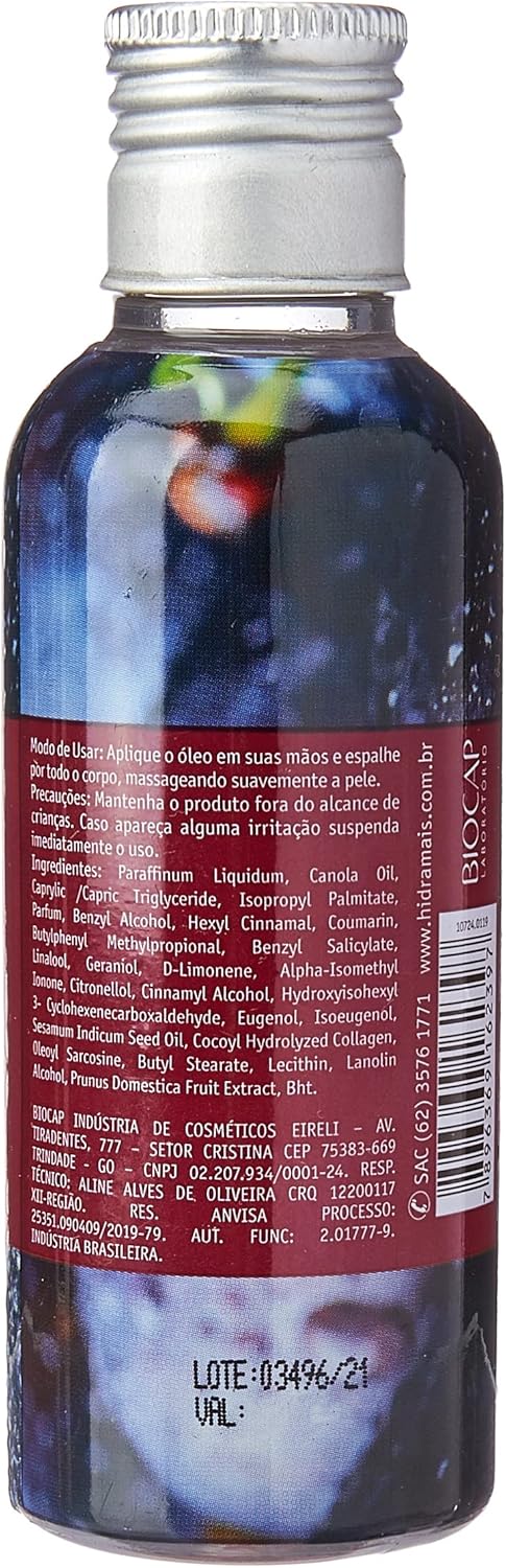 Hidramais Óleo Corporal Ameixa Negra 120Ml - Imagem 2