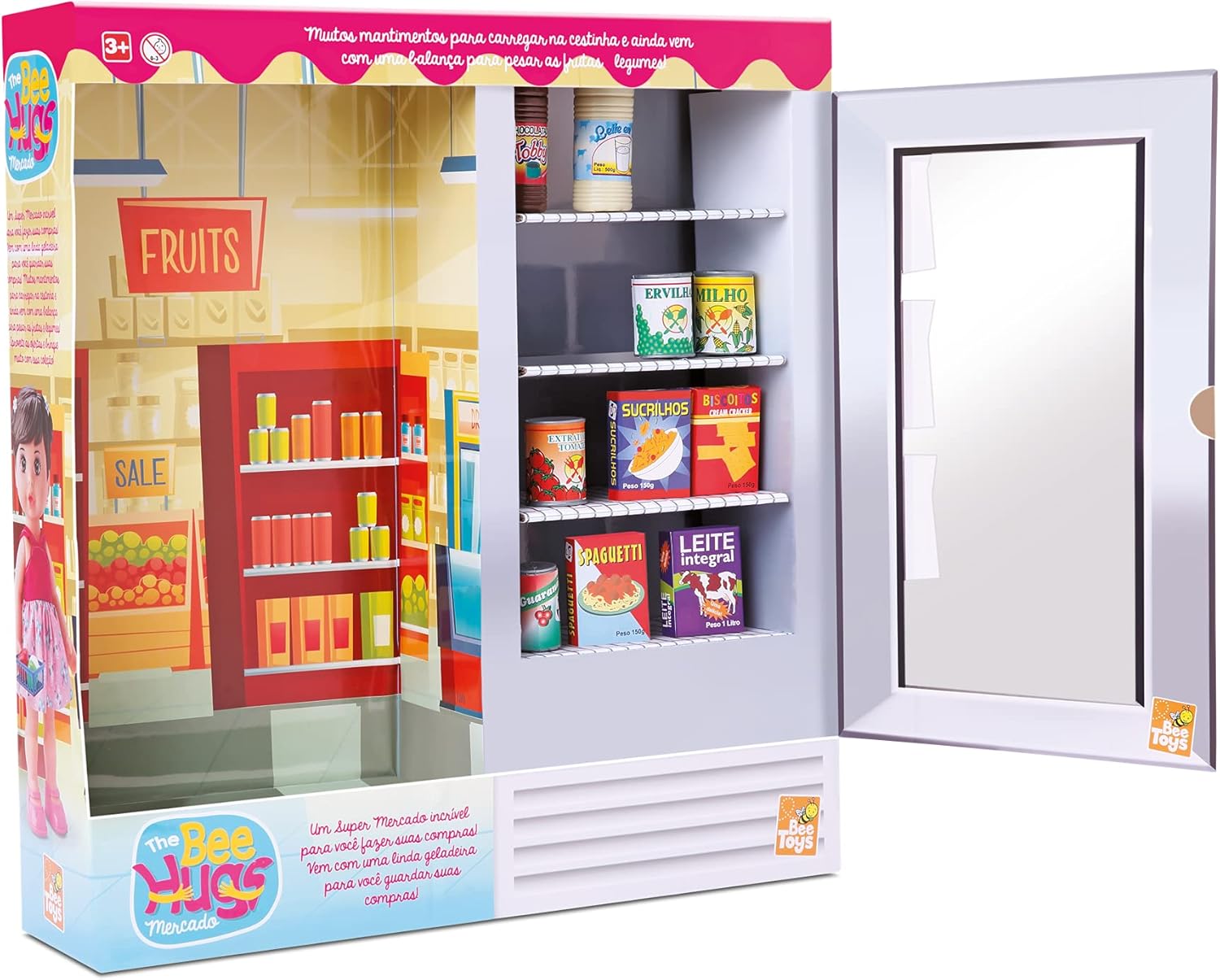 Bee Toys Hugs Mercado, Multicolor - Imagem 3