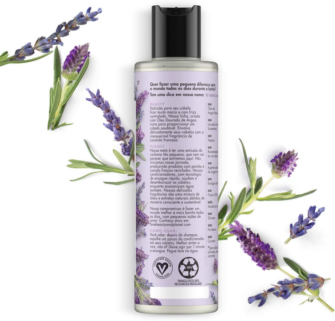 Love Beauty & Planet Condicionador Smooth And Serene 300Ml - Imagem 9