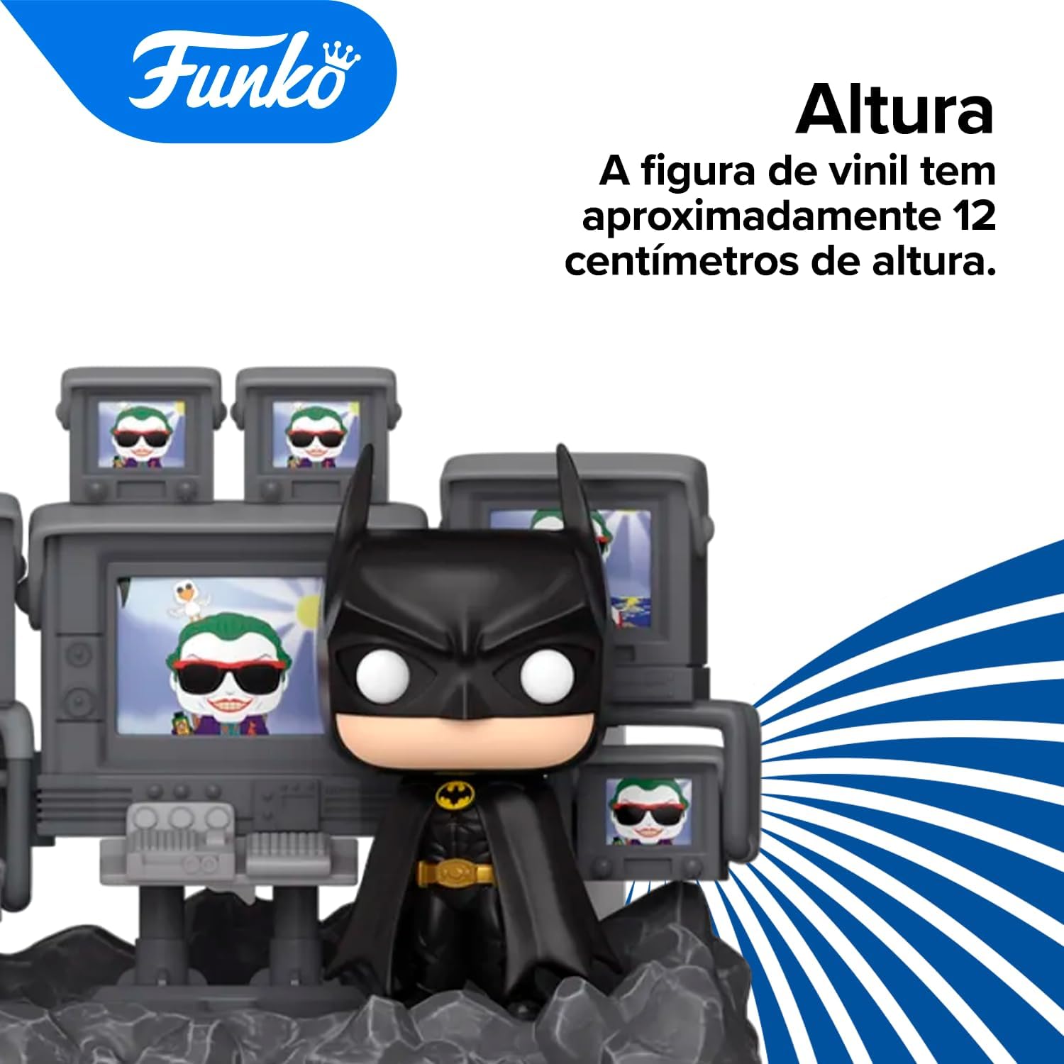Boneco Funko POP! Moment - DC Comics Batman 85 Anos - Batman na Batcaverna (1989) - Imagem 6