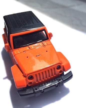 Carrinho Miniatura Laranja - Imagem 2