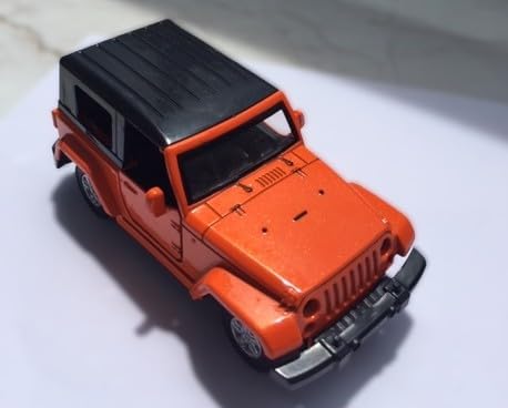 Carrinho Miniatura Laranja - Imagem 3