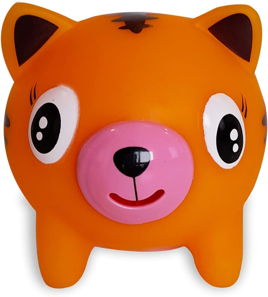 Bichinho de vinil com som, 6 48PC UGEE, Fidget Toys, Toyng 1 (UM) ITEM SEM OPÇÃO DE ESCOLHA, 6 sortimentos: Multicoloridos - Imagem 3