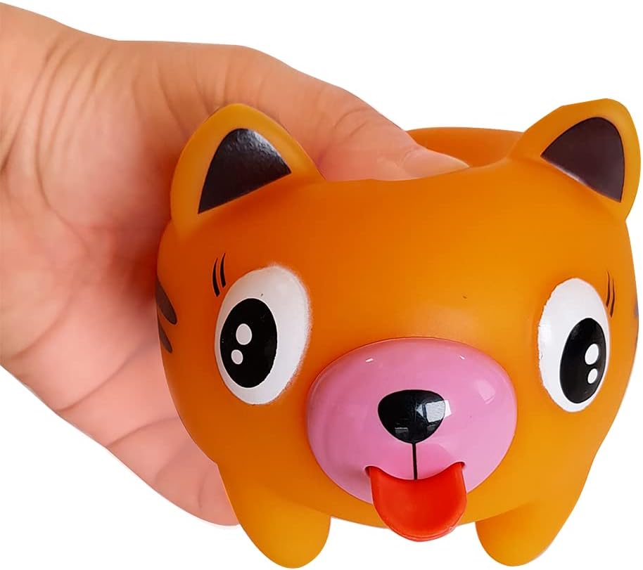 Bichinho de vinil com som, 6 48PC UGEE, Fidget Toys, Toyng 1 (UM) ITEM SEM OPÇÃO DE ESCOLHA, 6 sortimentos: Multicoloridos - Imagem 4