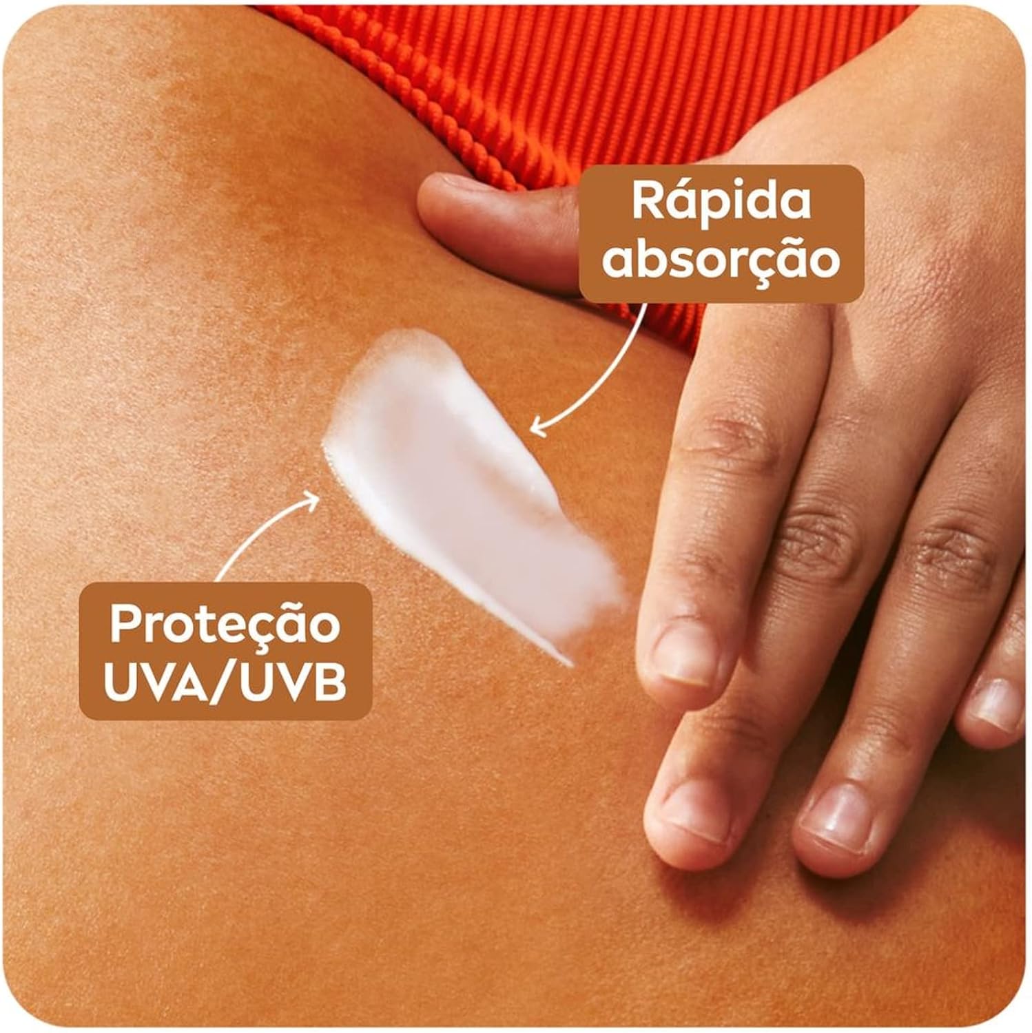 NIVEA SUN Protetor Solar Protect & Bronze FPS15 200ml - Com ativo de pró melanina, resistente à água, protege dos raios UVA/UVB, ajuda a manter a cor bonita e uniforme por mais tempo - Imagem 4