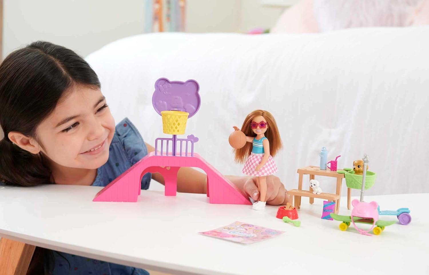 Barbie Conjunto de Brinquedo Chelsea Pista de Patinação - Imagem 2