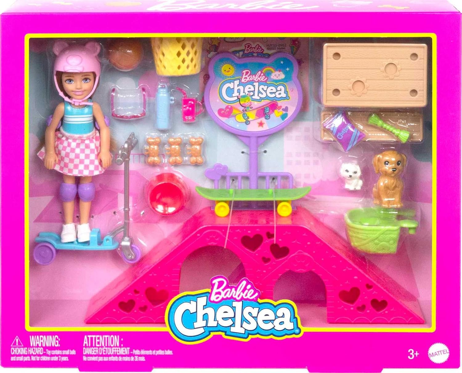 Barbie Conjunto de Brinquedo Chelsea Pista de Patinação - Imagem 7
