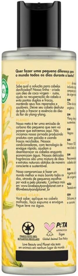 Love Beauty & Planet Hope And & Repair Shampoo 300 Ml - Imagem 3