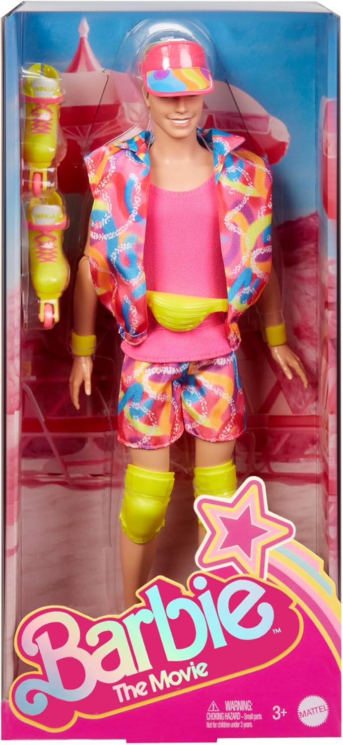 Barbie O Filme, Ken de Patins, boneco de coleção Barbie Signature - Imagem 6