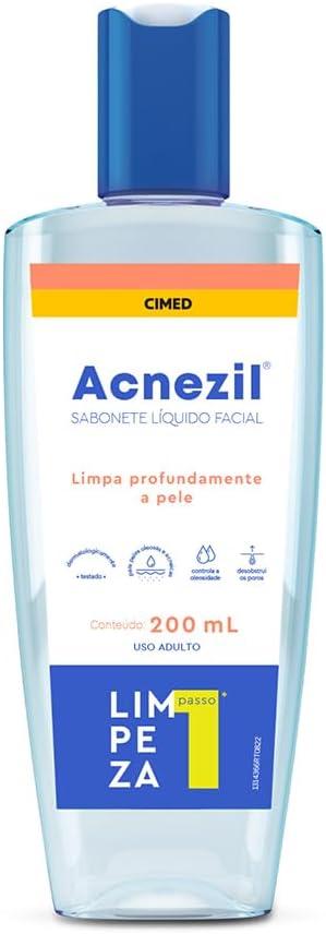 Acnezil Sabonete Líquido Facial 200ml
