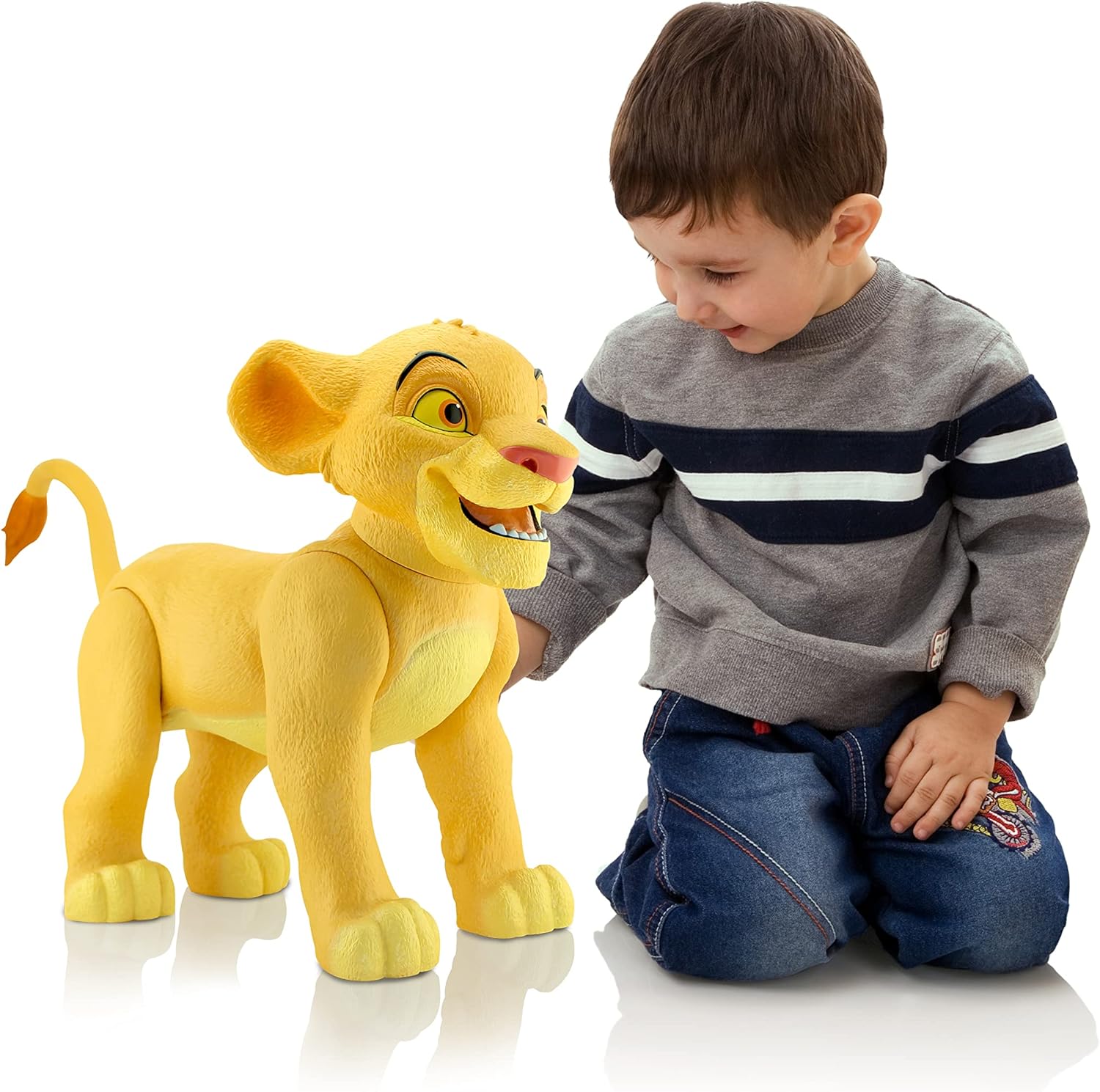 BONECO SIMBA GIGANTE 64 CM - DISNEY - MIMO BRINQUEDOS