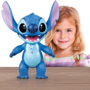 BONECO STITCH GIGANTE 45 CM - 10 FRASES - DISNEY - MIMO BRINQUEDOS