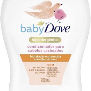 Baby Dove Condicionador Hidratação Enriquecida Cabelos Cacheados 200Ml