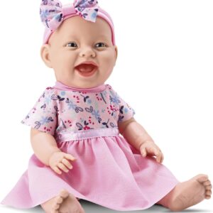 Bambola Boneca Titi Faz Xixi 34cm Rosa