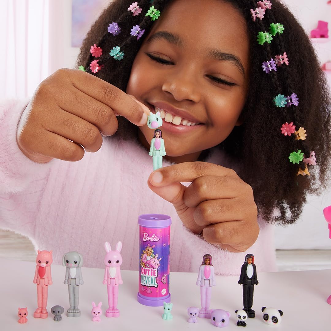 Barbie Mini BarbieLand, Boneca Cutie Reveal Surpresa de 3,8 cm de Altura, Para crianças a partir de 4 anos (Não é Possível Escolher a Boneca) - Imagem 2