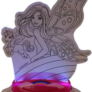 Barbie Pinte e Ilumine - Fadas