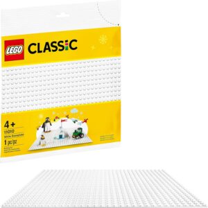 Base branca LEGO® Classic 11010 - Base de construção para crianças (1 Peça)