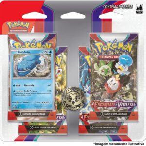 Blister Quadruplo Pokémon Dondozo Escarlate E Violeta 1
